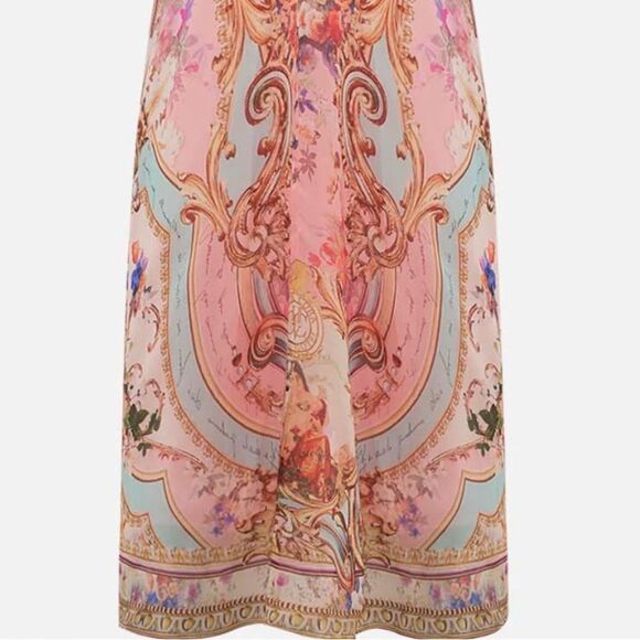 16 NWT 1000.00 CAMILLA Plunge Neck Maxi Dress
Letters From The Pink Room Size XS - Picture 6 of 8